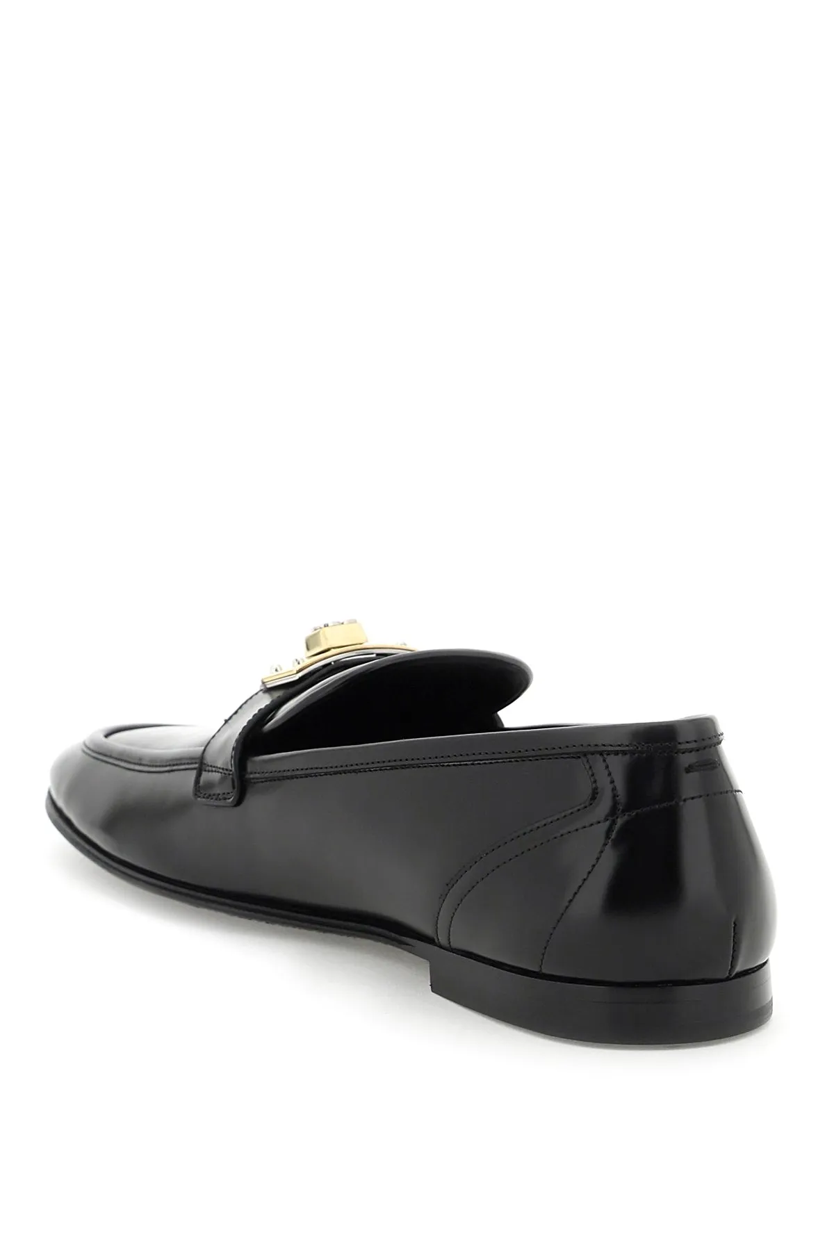 Dolce & Gabbana Leather Loafers (Size - 41)