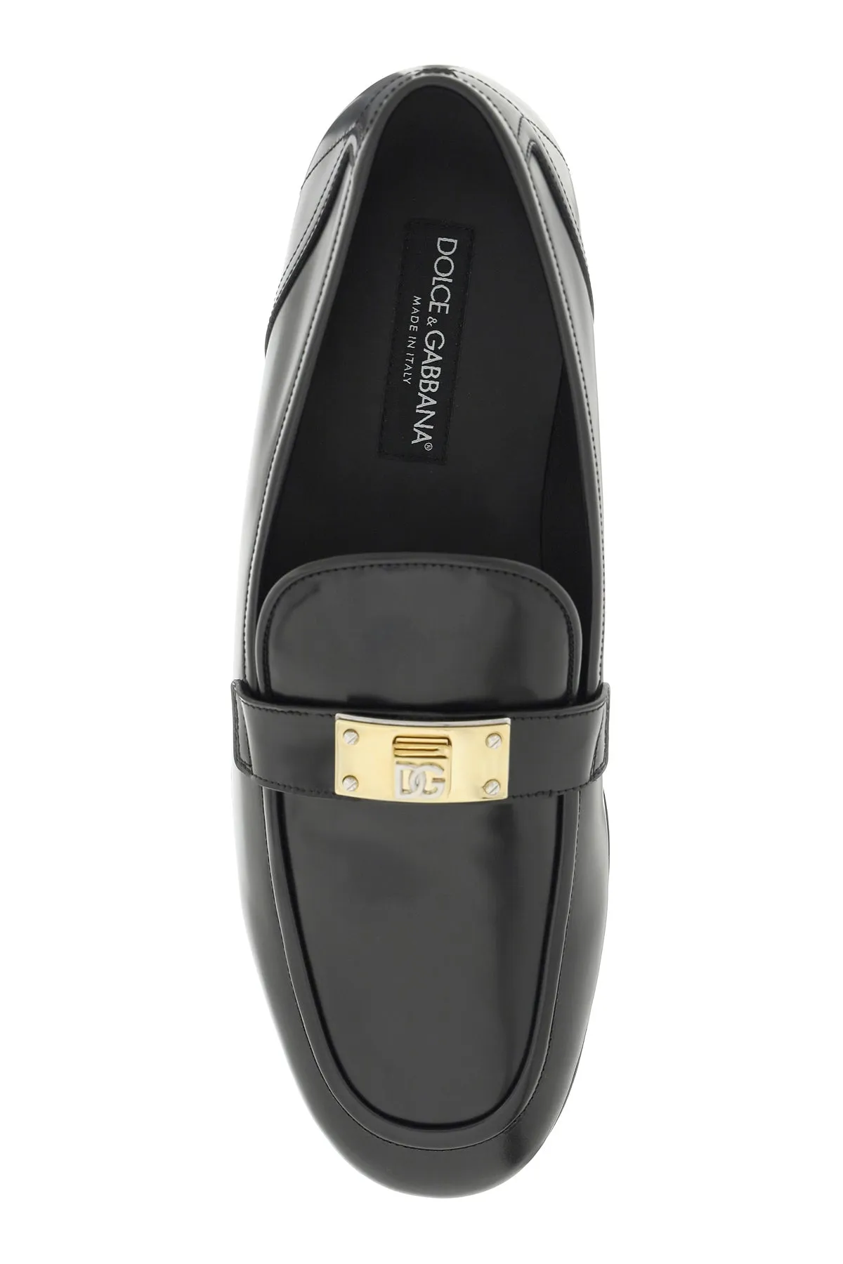 Dolce & Gabbana Leather Loafers (Size - 41)