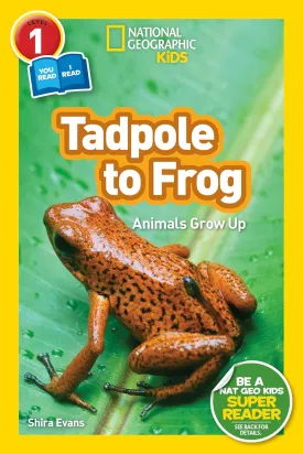 Tadpole to Frog (National Geographic Kids Readers, Level 1/Co-Reader): Animals Grow Up Library Binding  September 18, 2018